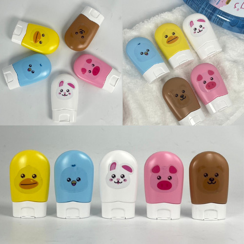 ขวดบีบแบบพกพา ขวดรีฟิล สำหรับเจลอาบน้ำ แชมพู โลชั่น แอลกอฮอล์ ขนาด 40ml ส่งจากไทย🚚