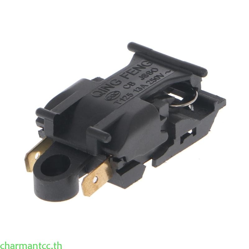 Charmantcc กาต้มน้ําไฟฟ้า Steam Pressure Jump Switch Black Boiler Thermostat Switches