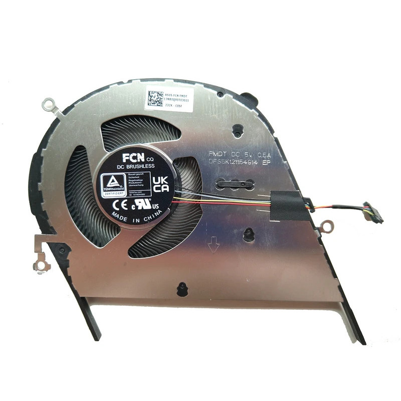 แล็ปท็อป CPU พัดลมระบายความร้อนสําหรับ ASUS VivoBook K433 K413 F413 A413 K413F M413 UM433L M4100U M4