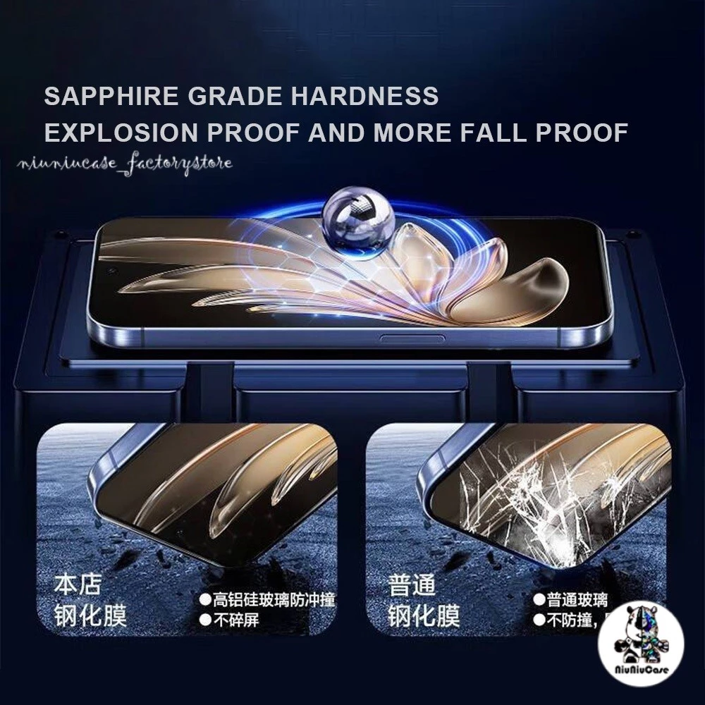 ฟิล์มกันรอยกระจกนิรภัย Anti-spy For iPhone 11 13 16 15 12 14 Pro XS Max SE XR X 7 8 6S Plus ทำความสะอาดฝุ่นโดยอัตโนมัติ thumbnail 9