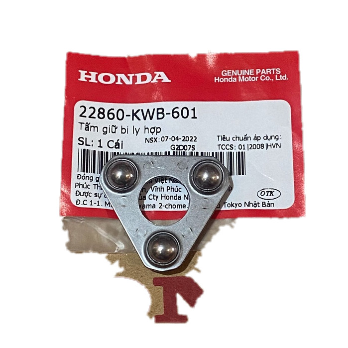 THREE BEARINGS S 110 / RS 110 / RSX 110 - ZIN GOODS - 22860KWB601