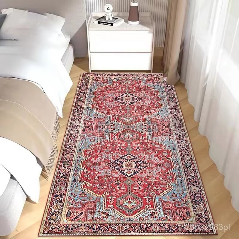 Persian Morocco Long Rug Hotel Corridor Aisle Entrance Retro Ethnic Style Carpet in Stock Bohemian S