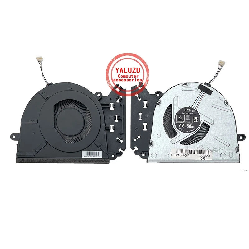 ใหม่แล็ปท็อป CPU พัดลมระบายความร้อนสําหรับ HP 15-FC 15-FD 15Z-FC 250 G10 255 G10 TPN-Q287 N38474-001