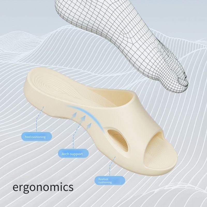 ใหม่ Arch Support รองเท้าแตะน้ําหนักเบา EVA หนาเท้าแบนรองเท้าแตะในร่มรองเท้าแตะ Mute Anti-slip Antibiotic ห้องน้ํา Unisex รองเท้าแตะ ราคา ถูกที่สุด ดีลบีเคเค แกลเลอรีภาพที่ 7