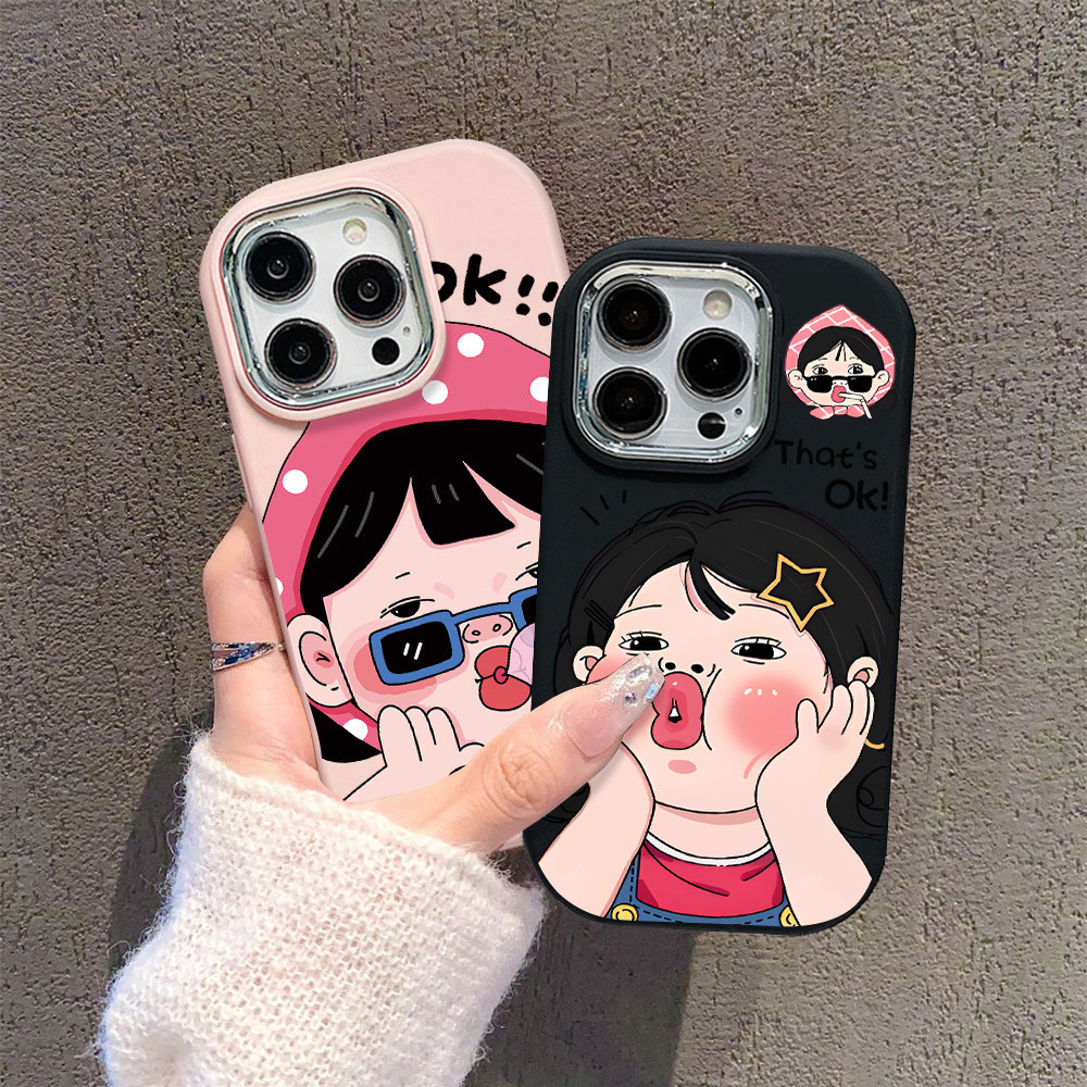 🔥COD🔥 เคส Samsung A06 A16 A56 A35 A55 A05 A15 A54 A36 A12 A13 A14 A26 A25 5G เคสโทรศัพท์มือถือกรอบชุบไฟฟ้าแบบเรียบง่าย