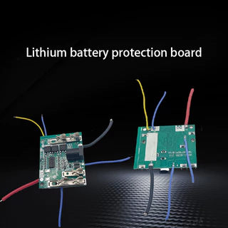 ของมาใหม่！บอร์ดป้องกันแบตเตอรี่ลิเธียมลิเธียม 3MOS BMS 5S 21Vใช้สำหรับป้องกันแบตเตอรี่