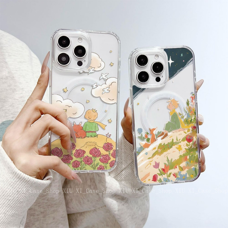 💖เข้ากันได้สำหรับ iPhone เปลือกดูดแม่เหล็ เคสไอโฟน 16promax 14plus 15 PRO max XR 12 13pro  7P 14 pro max 16pro-JXYCK380