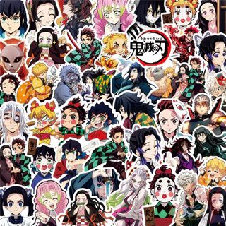 80ชิ้น/เซ็ต ❉ สติ๊กเกอร์ Kimetsu No Yaiba ❉ สติ๊กเกอร์ DIY Fashion Doodle Decals