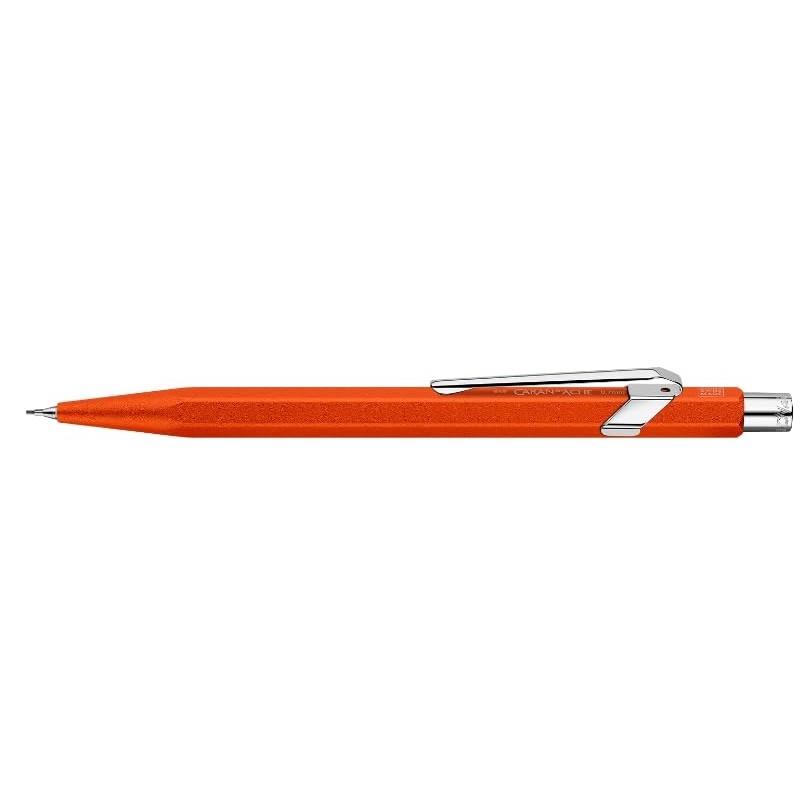 CARAN D'ACHE Mechanical Pencil 849 Color Matte X Orange MF0844-776 0.5mm Metal Case Genuine Import