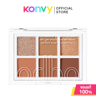 ODBO อายแชโดว์ปรุงจืด Signature Eyeshadow Palette 4.8g โอดีบีโอ อายแชโดว์ 6 เฉดสี