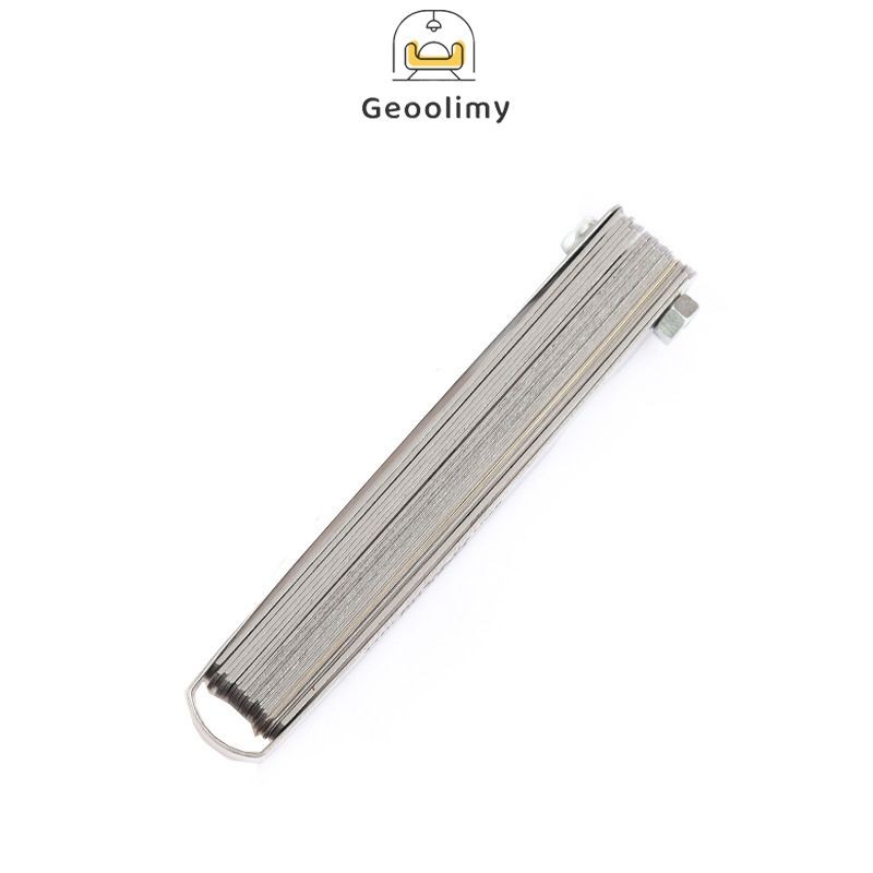 ฟิลเลอร์เกจ 32 ใบ สแตนเลส ตั้งวาล์ว วัดระยะลูกสูบ เกจ์วัดความหนา เกจ์วัดช่องว่าง วัดระยะห่างวาล์ว เครื่องวัดร่อง ✨Geoo - รูปที่ 7