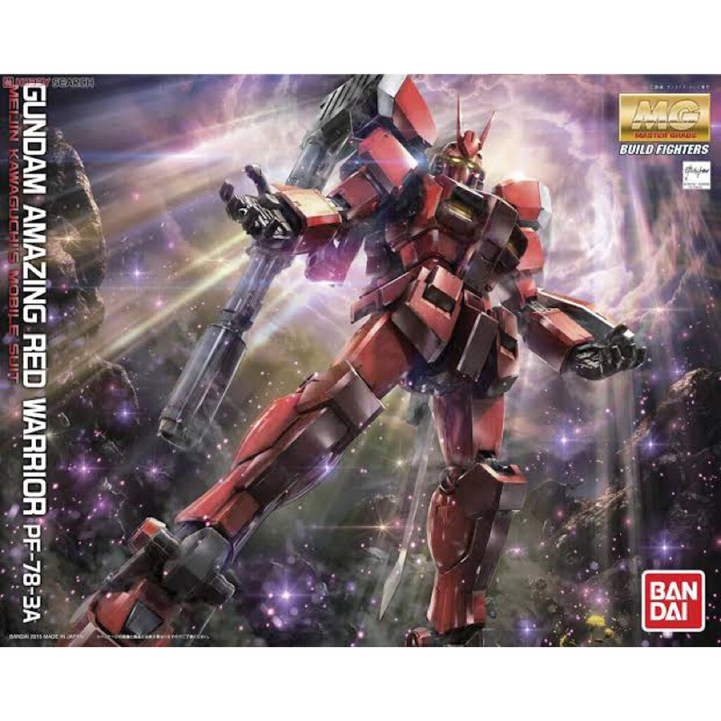 MG BANDAI PF-78-3A Gundam Amazing Red Warrior (Build Fighter Series)