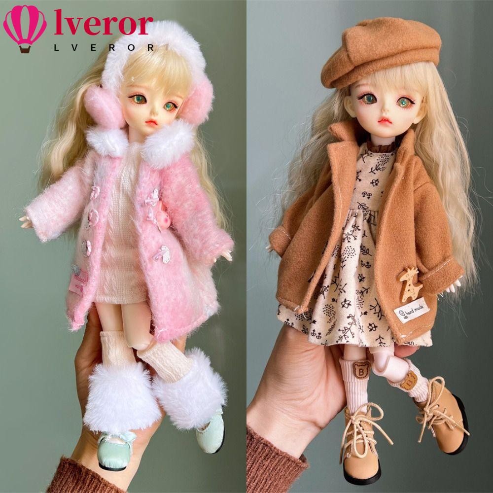 Lveror 1/6 BJD ชุดตุ๊กตาชุด, DIY Mini 30 ซม.ตุ๊กตาเสื้อผ้า,แฟชั่น Multistyles การ์ตูนของขวัญตุ๊กตาโดยรวมชุดสําหรับ 30 ซม.ตุ๊กตา BJD