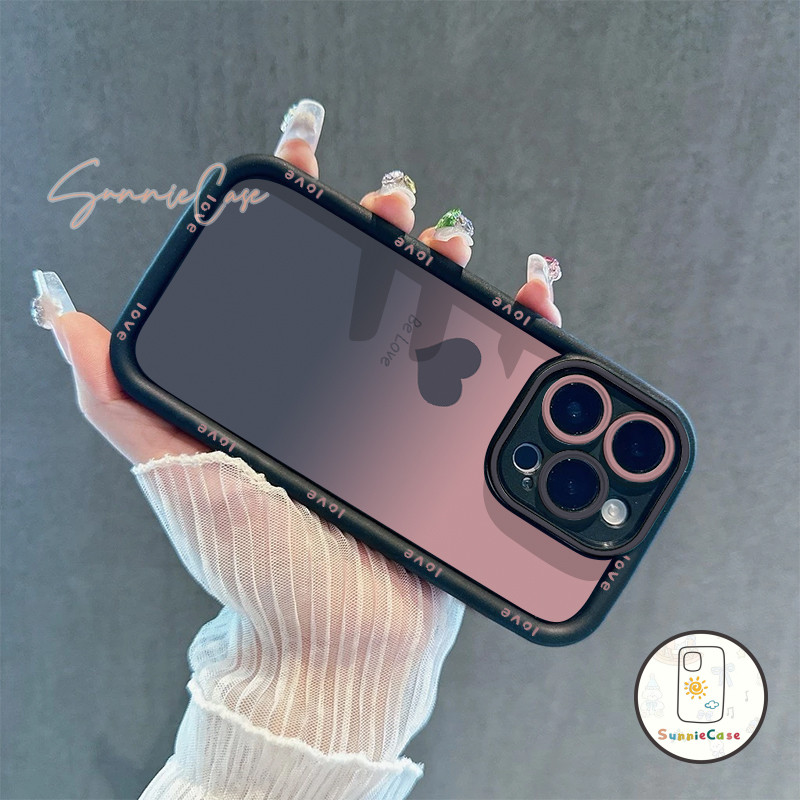 หัวใจสีดำ ซอฟต์เชลล์สุดเท่ สำหรับOppo A5s A12 A16 A57 A15 A78 A74 A3s A18 A58 A16K A17K A38 A17 A7 A54 A55 A31 Reno 8T 6 - รูปที่ 5