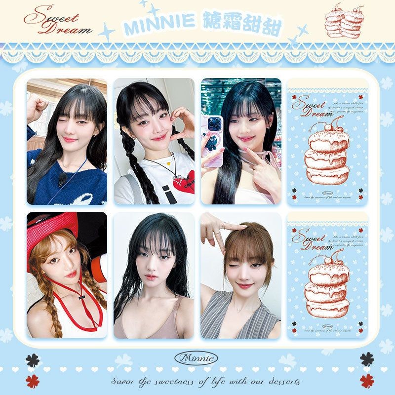 GIDLE SHUHUA MIYEON SOYEON MINNIE YUQI PHOTOCARD การ์ดเล็ก KPOP