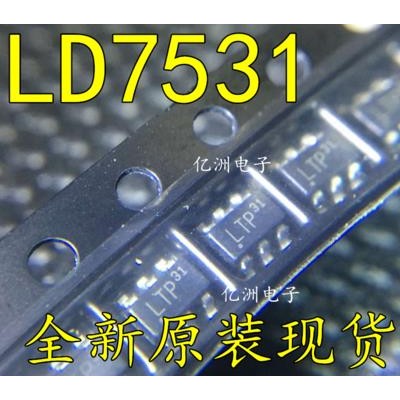 10 ชิ้น/ล็อต LD7531AMGL SOT-23-6 LD7531 SOT-23 SOT23-6 31A 31R LCD power management ชิปในสต็อก