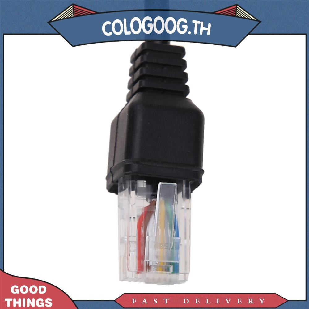 [colog.th] ไมโครโฟนมือสีดําไมโครโฟน DTMF 16 คีย์สําหรับ Kenwood TK-686 780 862 863G วิทยุติดรถยนต์