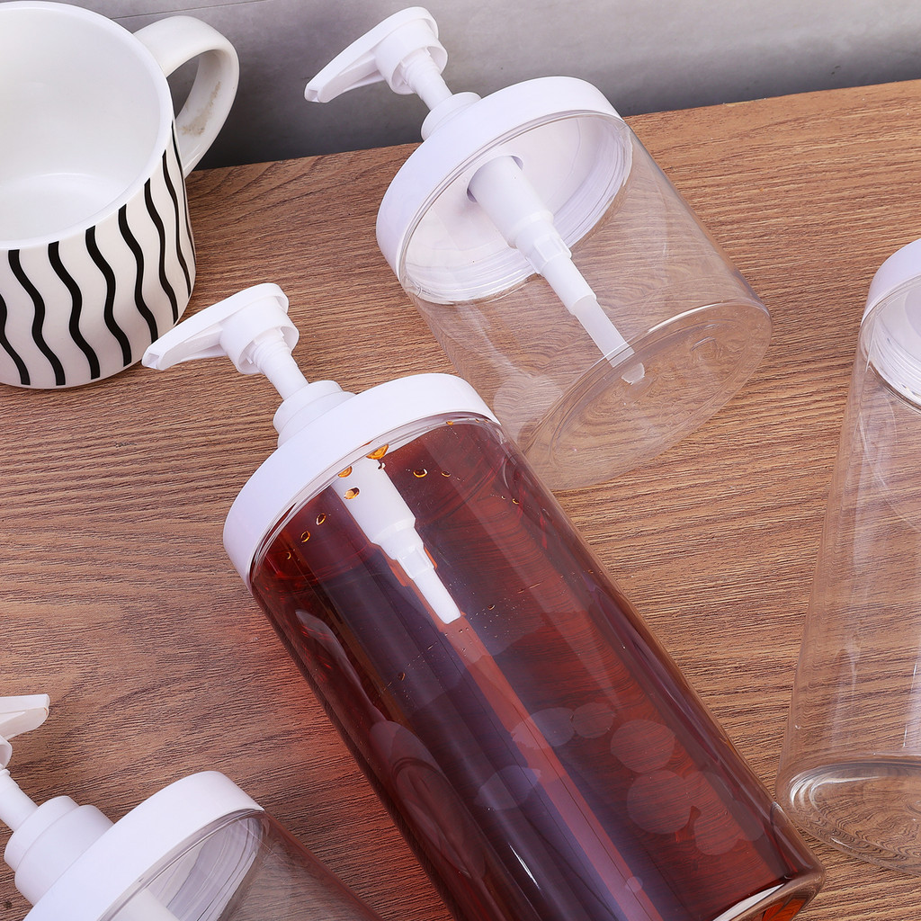 เดินทางแบบพกพาแชมพูโลชั่นปากกว้างสไตล์ภาชนะ-10มิลลิลิตร/1000มิลลิลิตรความจุขนาดใหญ่สัตว์เลี้ยงปั๊มเปล่าขวดจ่าย - รูปที่ 3