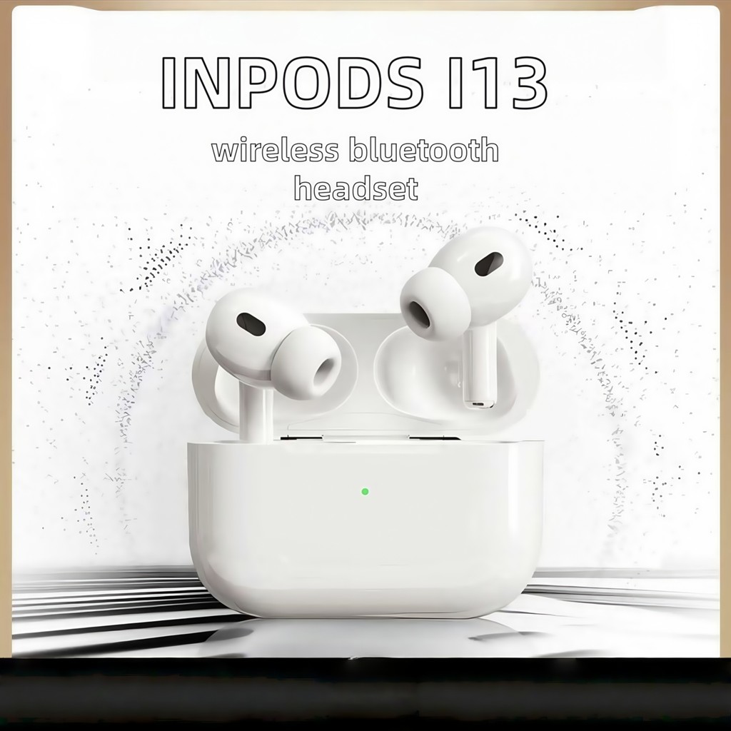 ชุดหูฟังบลูทูธไร้สาย 5.0 i13 - หูฟังไมโครโฟนในตัว เข้ากันได้กับ Xiaomi/Huawei/Android