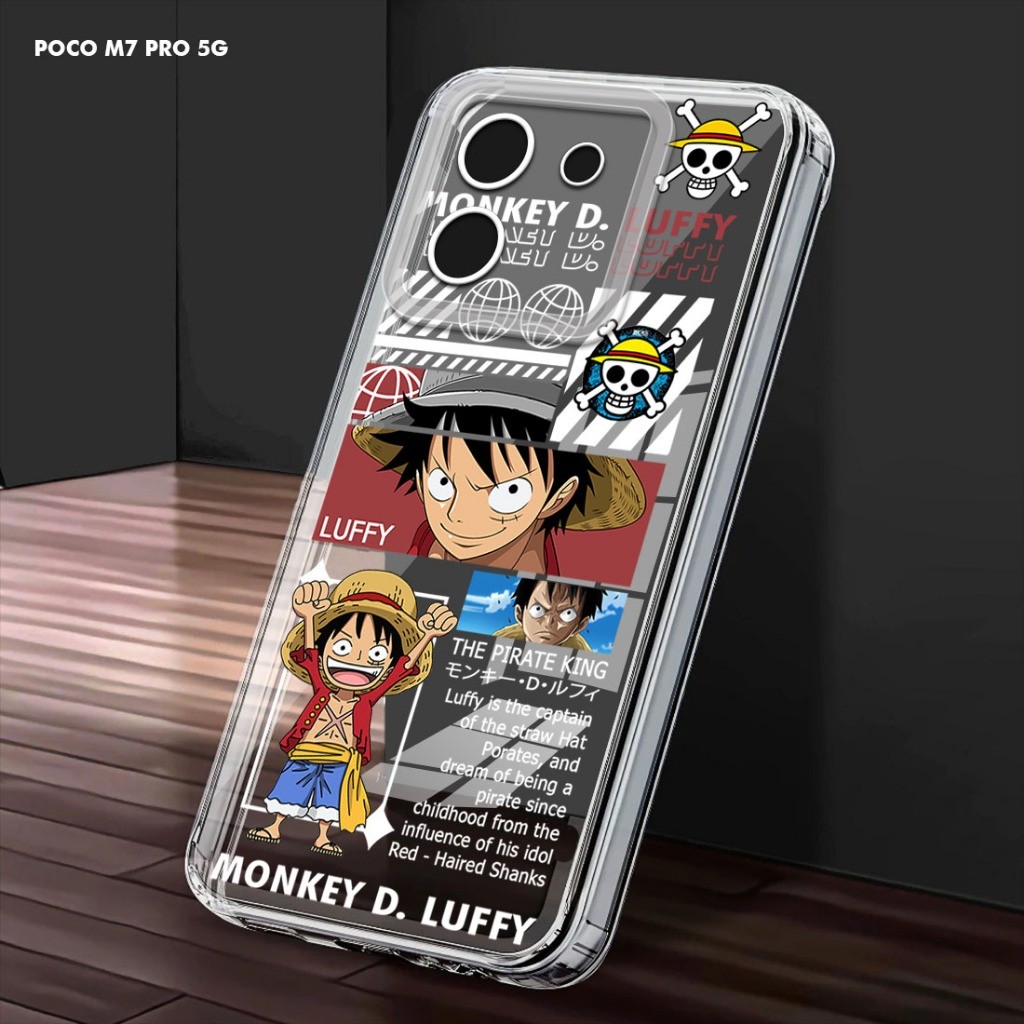 Sizora Clear Casing Ready สําหรับ Xiaomi Poco M7 Pro M3 M4 M5 M6 Pro Casing Hp AN PICTURE - AN25