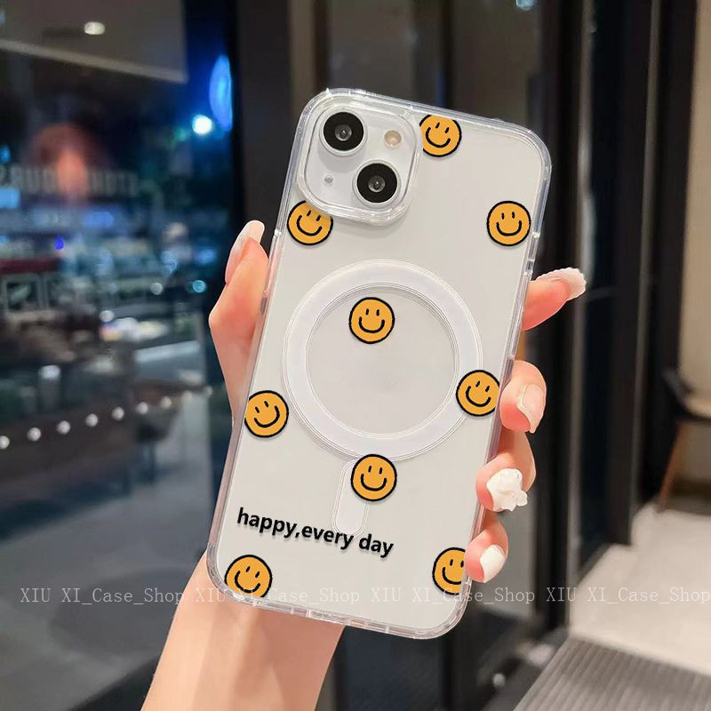 💫Unicom💫ใช้ได้กับ เคสไอโฟน เคสโทรศัพท์แม่เหล็ก iPhone 17/16PROMAX 15PLUS 14 13PRO 12 11 XR XS-YCK25