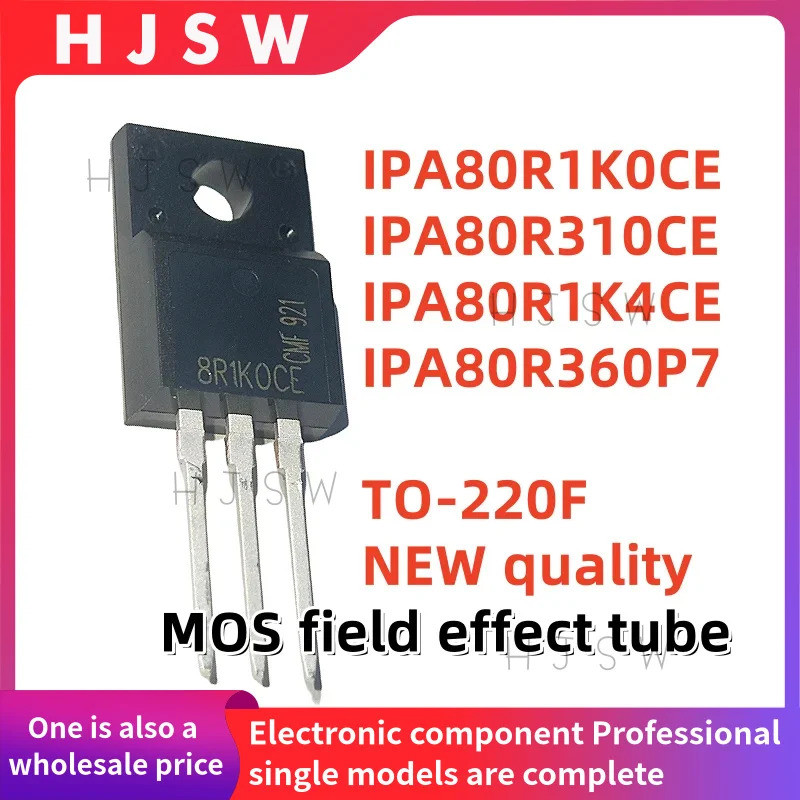 1-5PCS IPA80R1K0CE 8R1K0CE IPA80R310CE 8R310CE IPA80R1K4CE 8R1K4CE IPA80R360P7 8R360P7 8R360P7 8R360