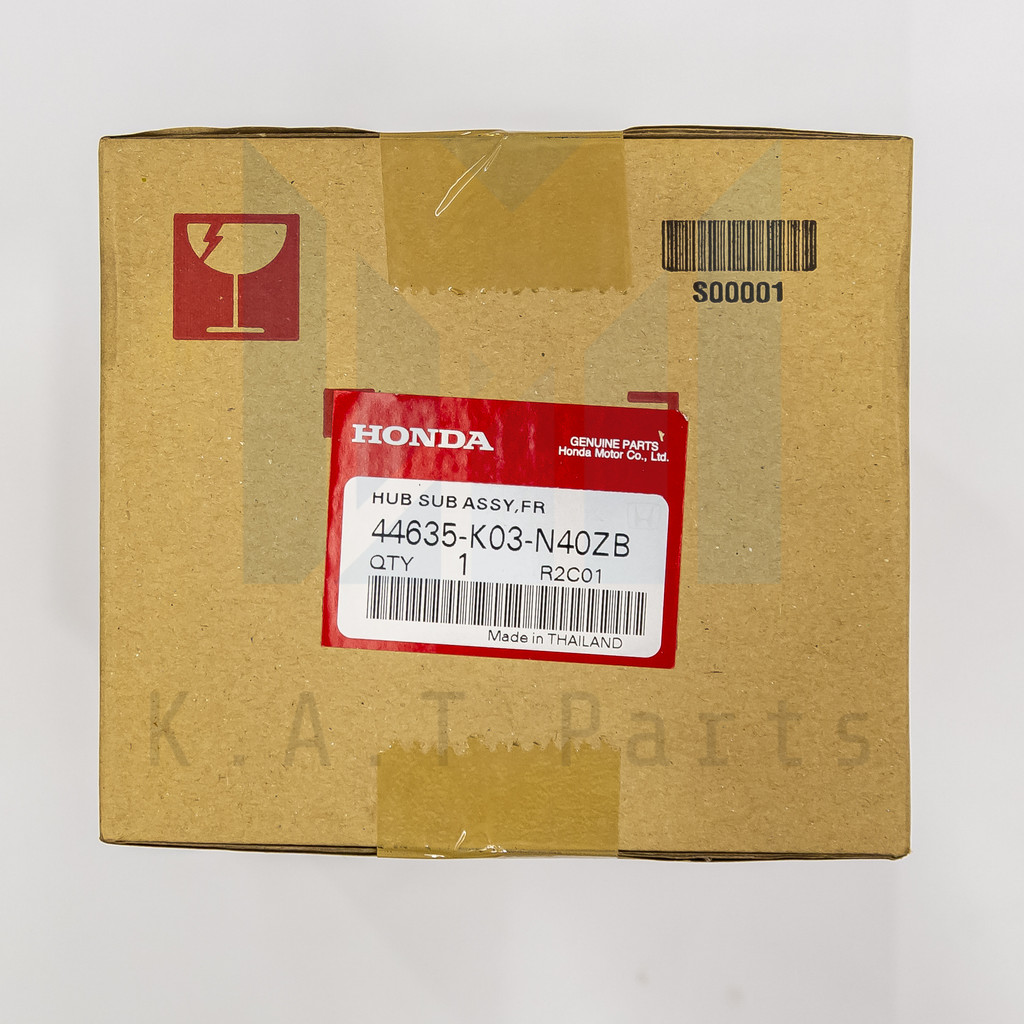 ดุมหน้า (ไมล์สาย) เวฟ110i 2009-2024,เวฟ125i 2012-2021 แท้ศูนย์ (44635-K03-N40ZB)