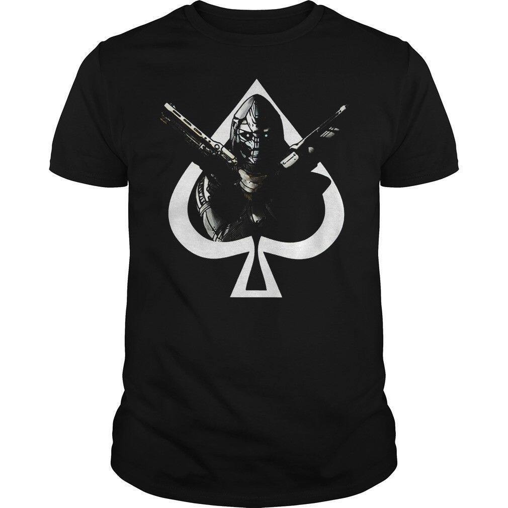 2022 ใหม่Cayde 6 McFarlane Destiny The Game Shirt Black Cotton Men Tเสื้อการ์ตูนTเสื้อผู้ชายUnisex..