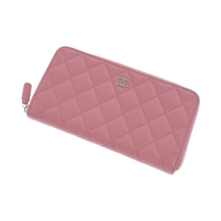 CHANEL Wallet Coin Case Pink Women Direct from Japan Secondhand