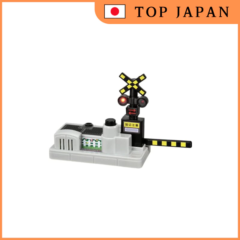 Takara Tomy "Tomica Tomica Town Sound Light Train Crossing" Mini Car Toy for Ages 3 and Up