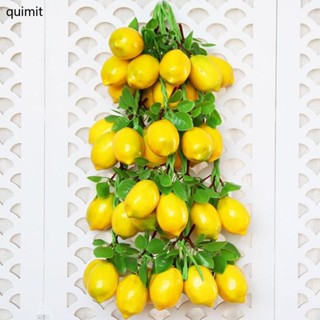Quim จําลองผลไม้ประดิษฐ์ Lemon String สําหรับร้านอาหารโรงแรม…