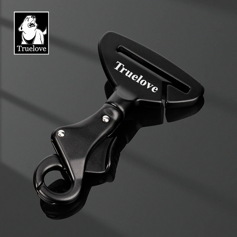 Truelove Pet All Car Seat Belt Safety Buckle with Collar or Harness High-quality Lightweight Alumini