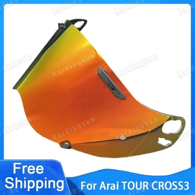 Tour CROSS3 หมวกกันน็อครถจักรยานยนต์ Visor เลนส์สําหรับ Arai TOUR CROSS3 TX3 XD4 เปลี่ยน Anti-UV Ant