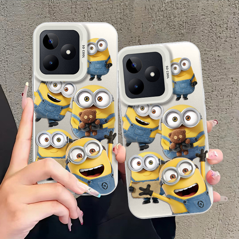 HP SOFTCASE mobilephone Casing สําหรับ REALME note50 C53 GT6 C63 C55 C11 C65 10 C57 A3 13C C67 C31 5