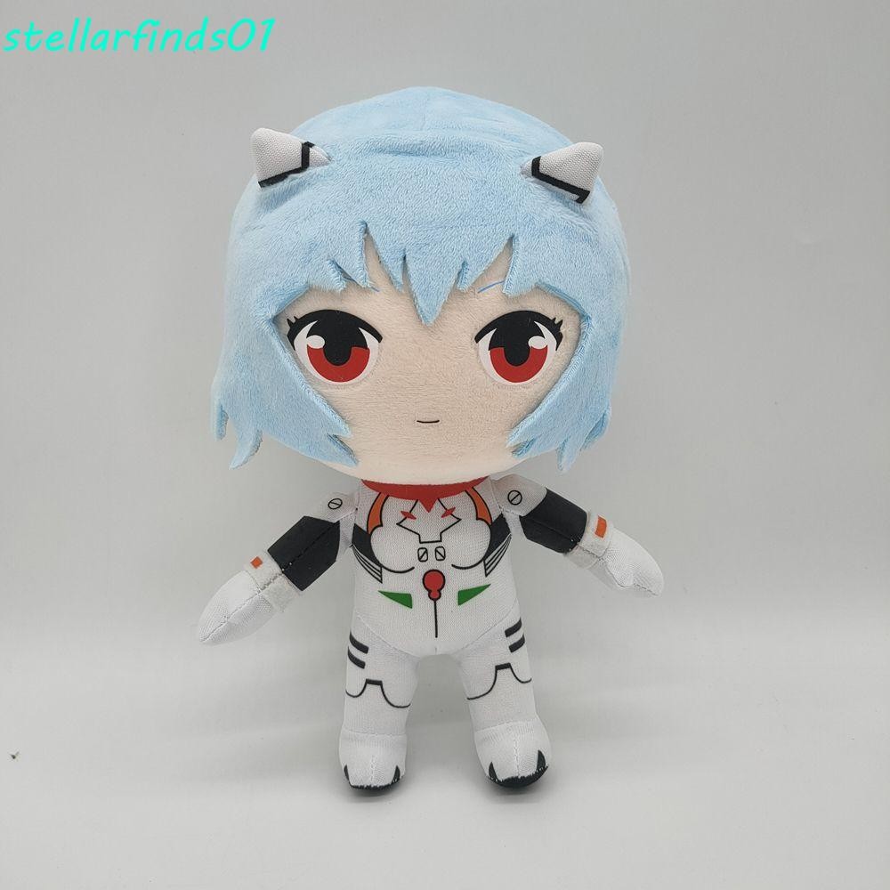 Stellarfends Evangelion ของเล่นตุ๊กตา Kawaii น่ารักตุ๊กตาตุ๊กตา Ayanami Rei ตกแต่งห้องของเล่นเด็ก Penguin Penpen