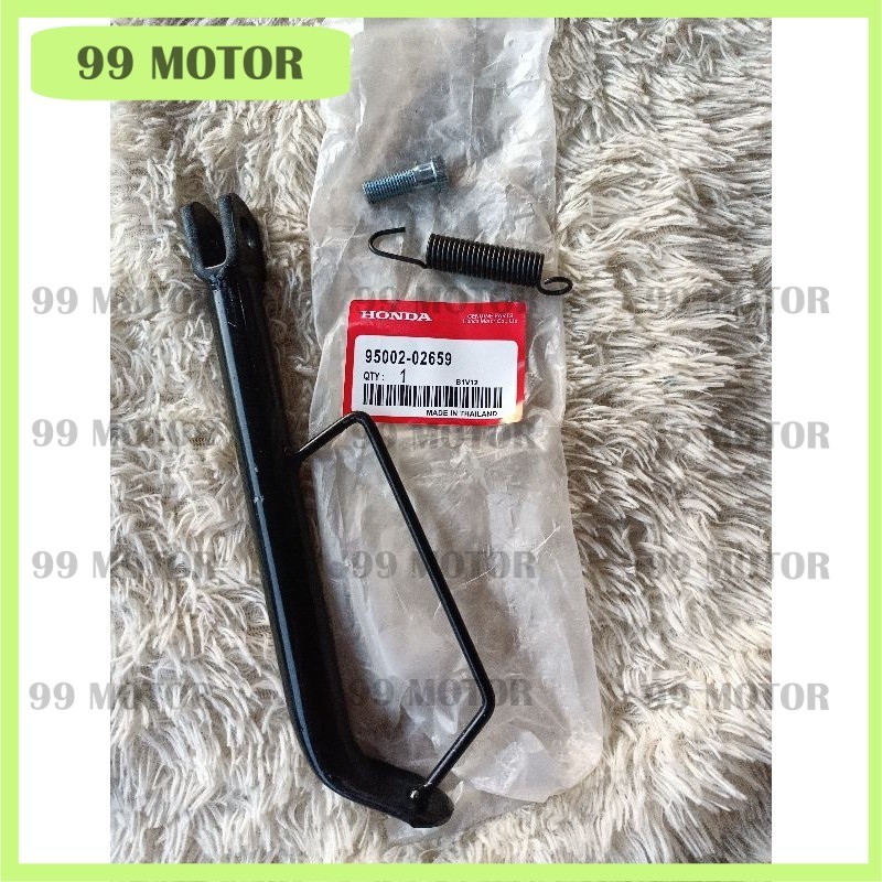 ขาตั้งข้าง CHROME ขาตั้งแบบขาตั้งด้านข้างแบบขาตั้งฟรี SPRING HONDA ICON ICON ICON ICON110 ICON 110 S