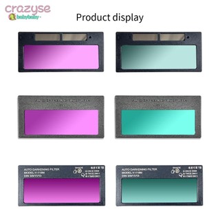[Cra]เลนส์เชื่อมปรับแสงอัตโนมัติ 3 ระดับคุณภาพสูงเครื่องเชื่อมแว่นตา LCD พลังงานแสงอาทิตย์ป้องกัน