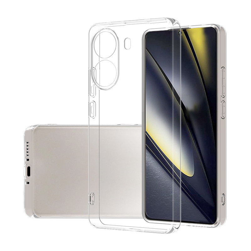 สําหรับ Poco X7 Pro กรณีบางเฉียบโปร่งใส TPU นุ่มปกหลังสําหรับ Xiaomi Poco X7Pro PocoX7 X6 X5 Pro Clear กรณี PocoX7Pro
