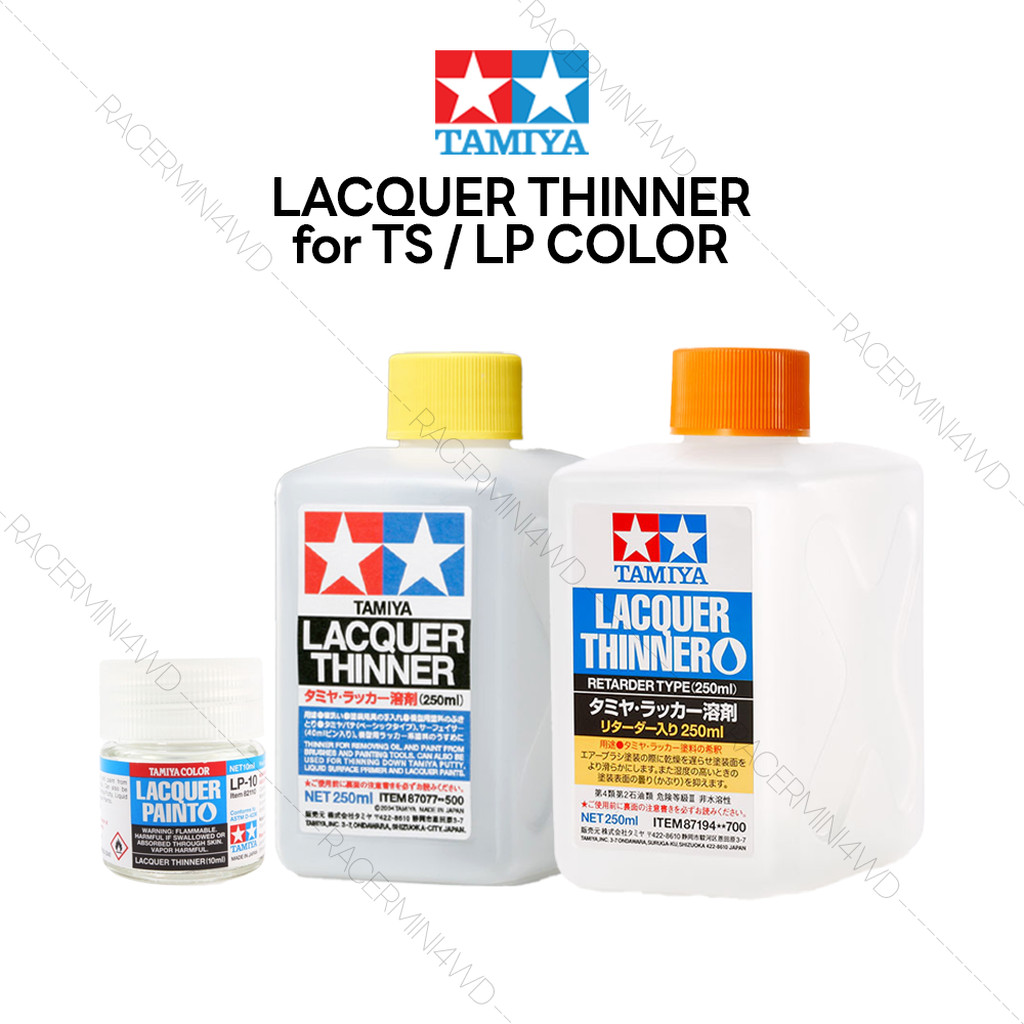 TAMIYA Lacquer Thinner for TS/LP Color ทินเนอร์แลคเกอร์ 82110 87077 87194