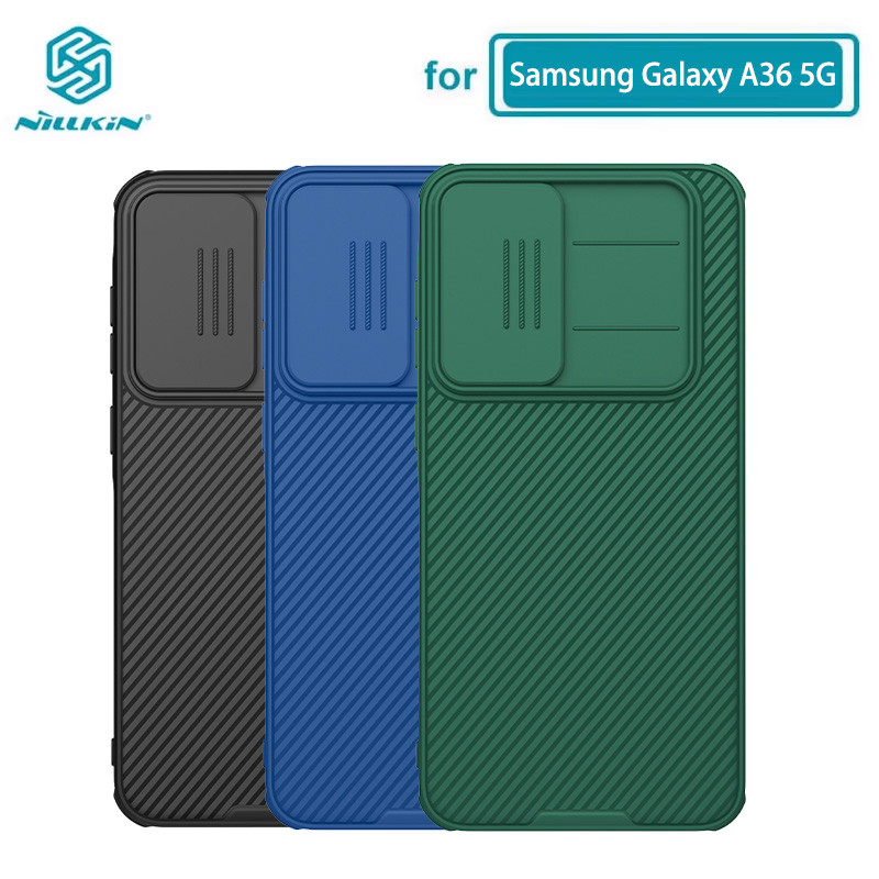 เคส Samsung A36  NILLKIN CamShield สไลด์กล้องเลนส์ป้องกันปกหลังสําหรับ Samsung Galaxy A36 5G