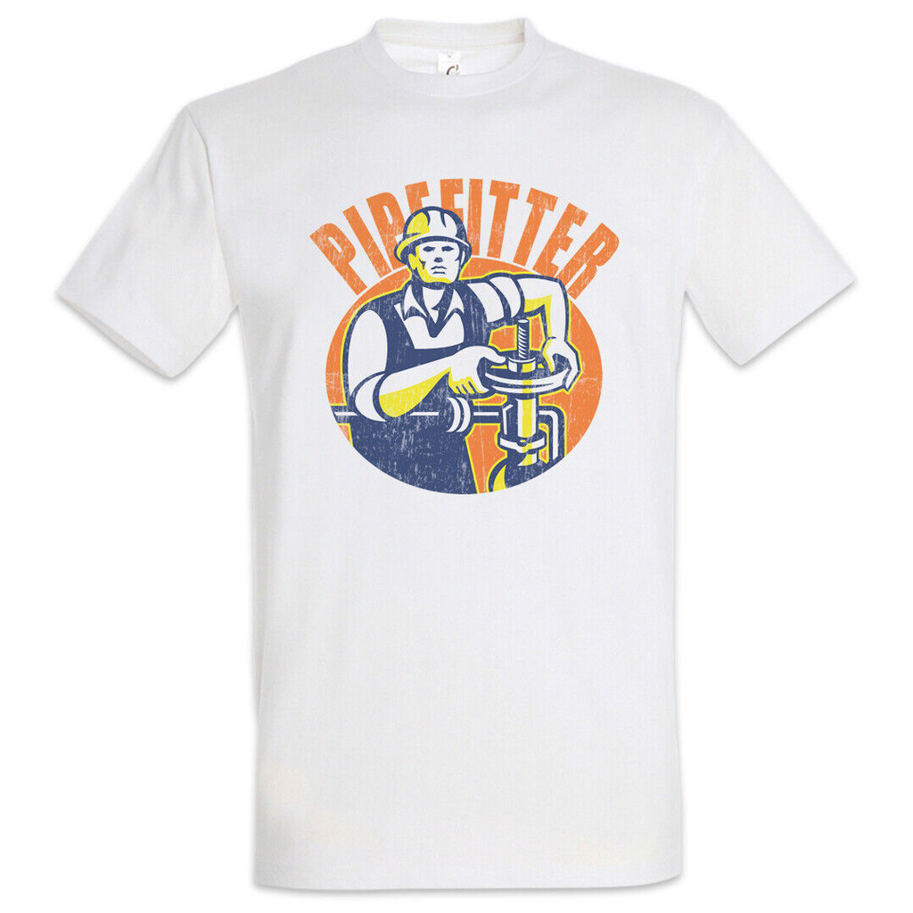 Pipefitter เสื้อยืดโลหะ Roofer Handcraft Artisanisans Plumber ประปา