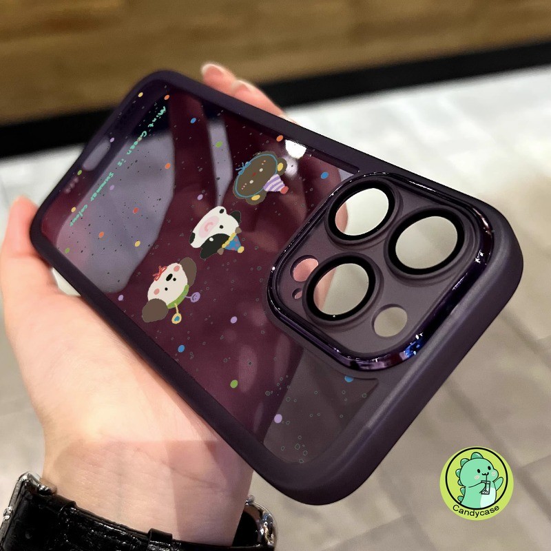 Polka Point เคสโทรศัพท์สําหรับ Vivo Y29 Y19s Y300 Y200 Pro Y200i Y200T Y200E Y100 Y100T Y28 Y28s Y18 Y18s Y18E Y03 5G 4G หรูหราป้องกันกรณีหมีน่ารักกรณี