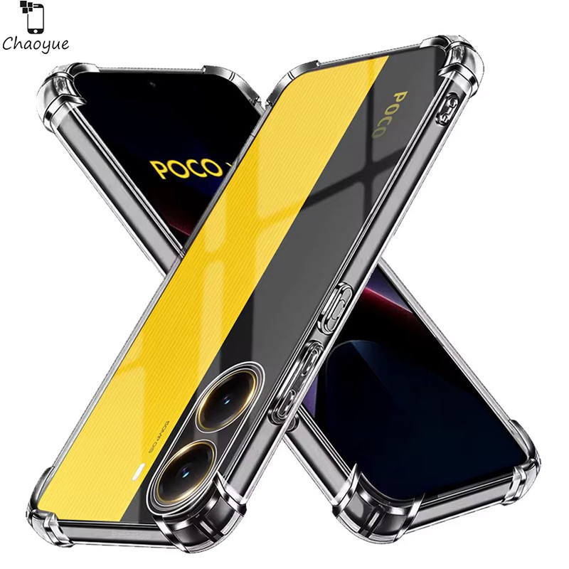 เคสใสกันกระแทก เคส สำหรับ Xiaomi POCO M7 M6 Plus M5 M5s M4 M3 X7 X6 Neo X5 X4 X3 NFC C75 C61 C65 C55