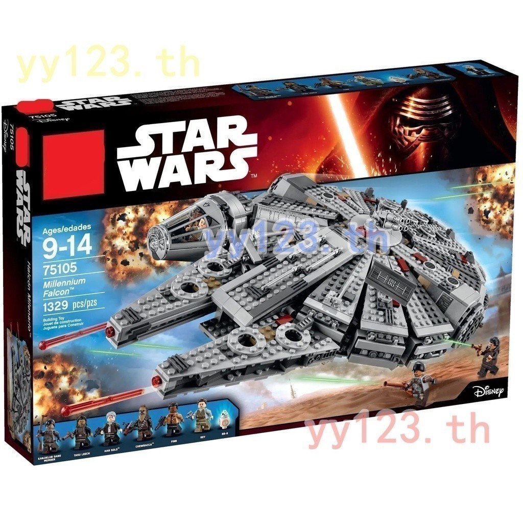 Yoyo C2 รูปแบบสําหรับ Star Wars Millennium Falcon 75105 75375 75105 building block ของเล ่ น EW7
