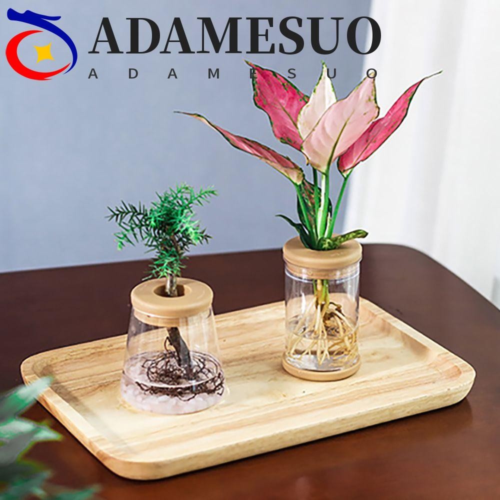 Adamesuo ตกแต่งบ้านแฟชั่น 1 ชิ้นสําหรับในร่ม/กลางแจ้งเลียนแบบแก้วเรซิ่นวัสดุโปร่งใส Garden Supplies