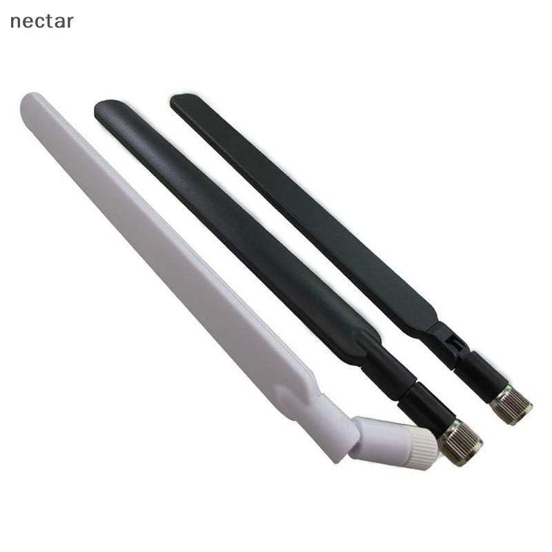Tar 2 ชิ้น/ล็อต 4G เสาอากาศ 10dBi SMA ชาย 700-2700MHz สําหรับ 4G LTE Router Wifi เสาอากาศ N