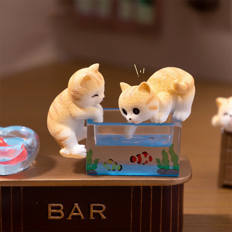 ✨โมเดลแมว​✨ตกแต่งสวน DIY​ ✨ตุ๊กตาแมว✨ตุ๊กตาโต๊ะคอม✨ฟิกเกอร์แมว✨ตุ๊กตาหน้ารถ✨ตุ๊กตาโต๊ะคอม​