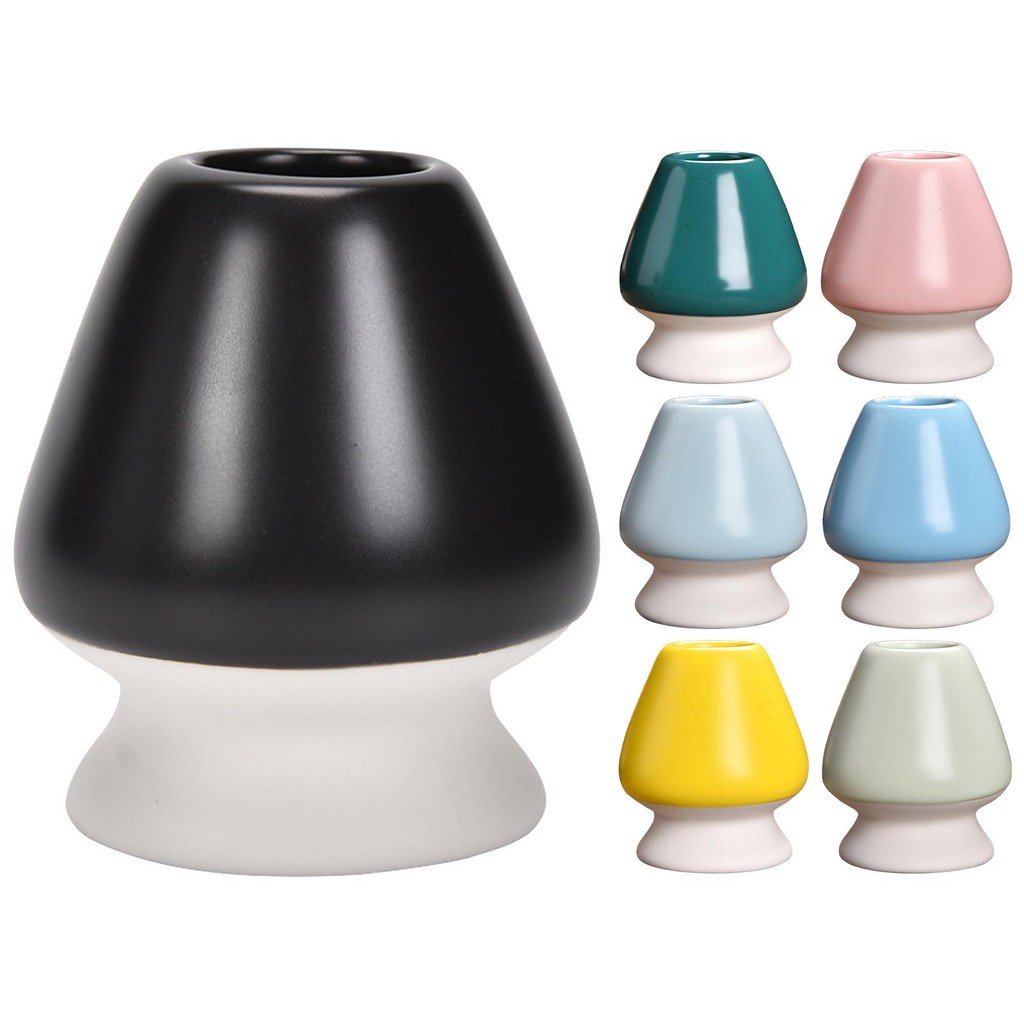 [mibum01eb] Matcha Whisk Holder ที่วางภาชนะชา Matcha Chasen Whisk Stand สําหรับพิธีชงชา