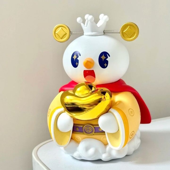 Mixue Ice City Mystery Box Hand-made Doll Series เครื่องประดับของเล่นอุปกรณ์ต่อพ่วงของขวัญชุดรวมถึงซ