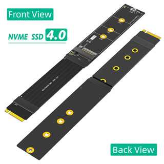 30 ซม.M2 NVME SSD สาย 180 องศา PCI Express 4.0 X4 M Key Exte…
